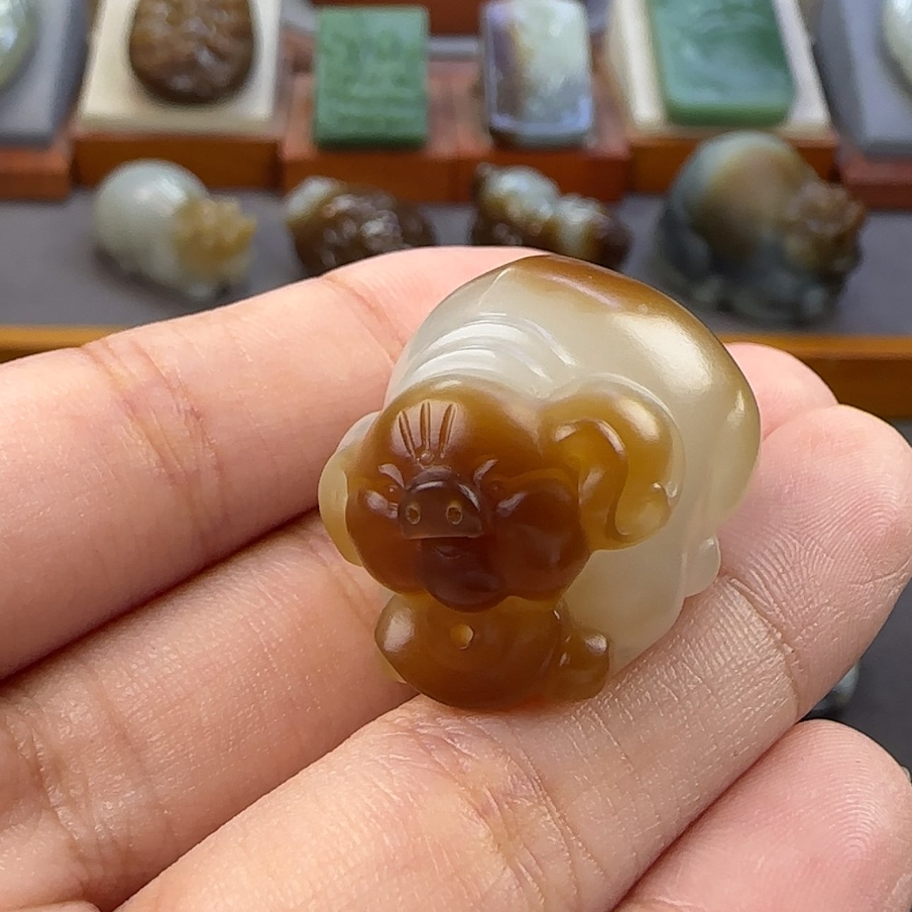 【闪购商品】未镶嵌和田玉定制和田玉A**7