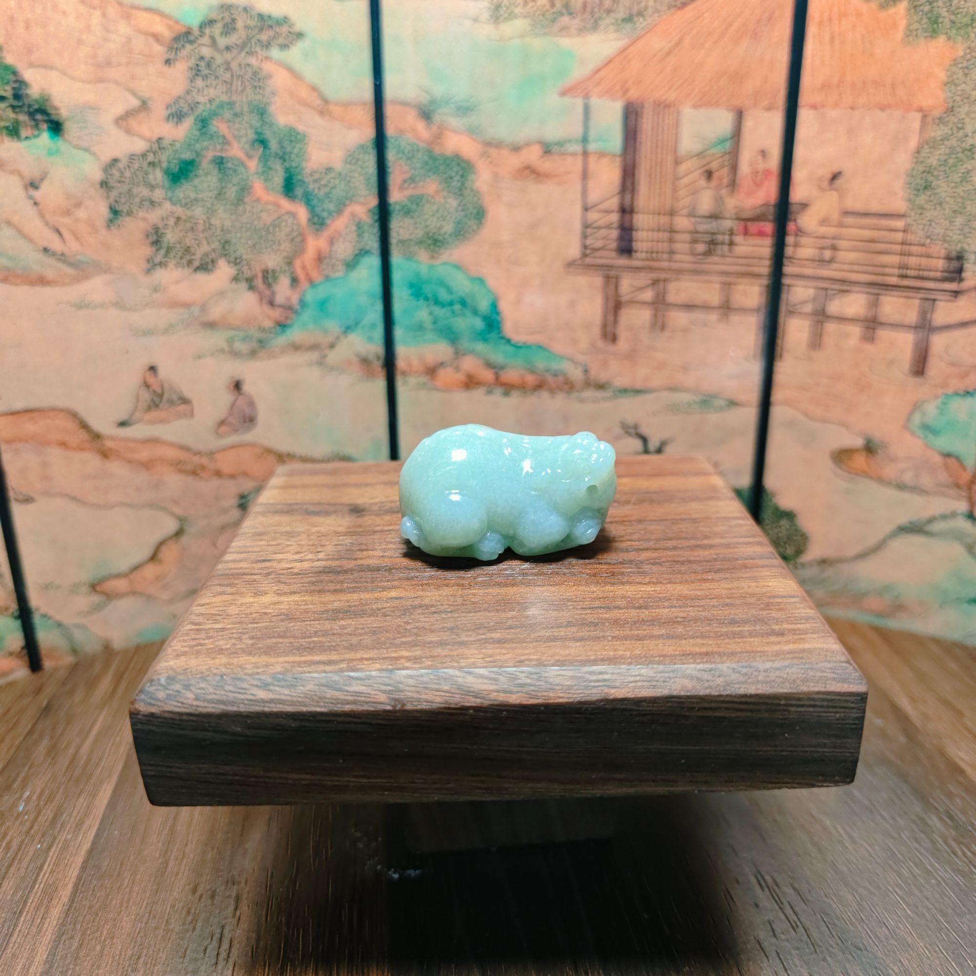 U和田玉貔貅吊坠0099