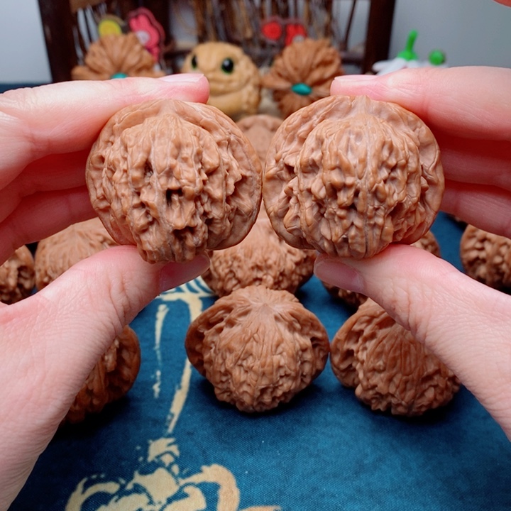 文玩核桃把件四座楼41