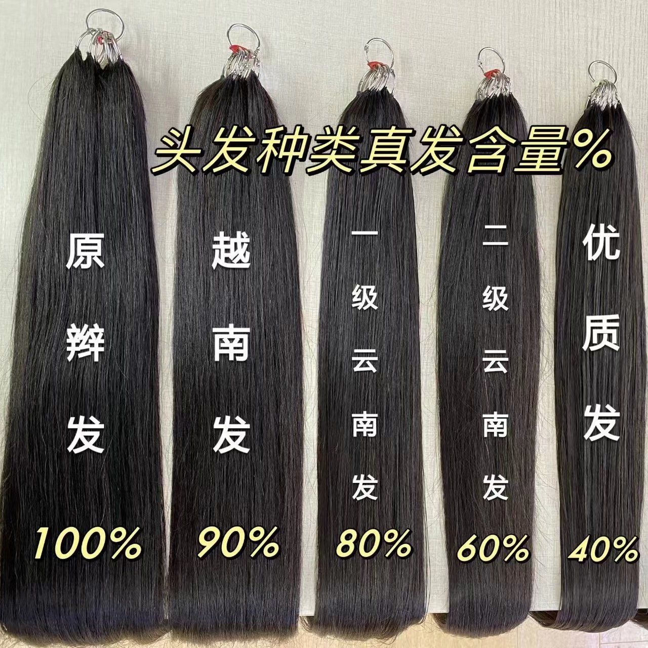 越南抽芯发  三代羽毛