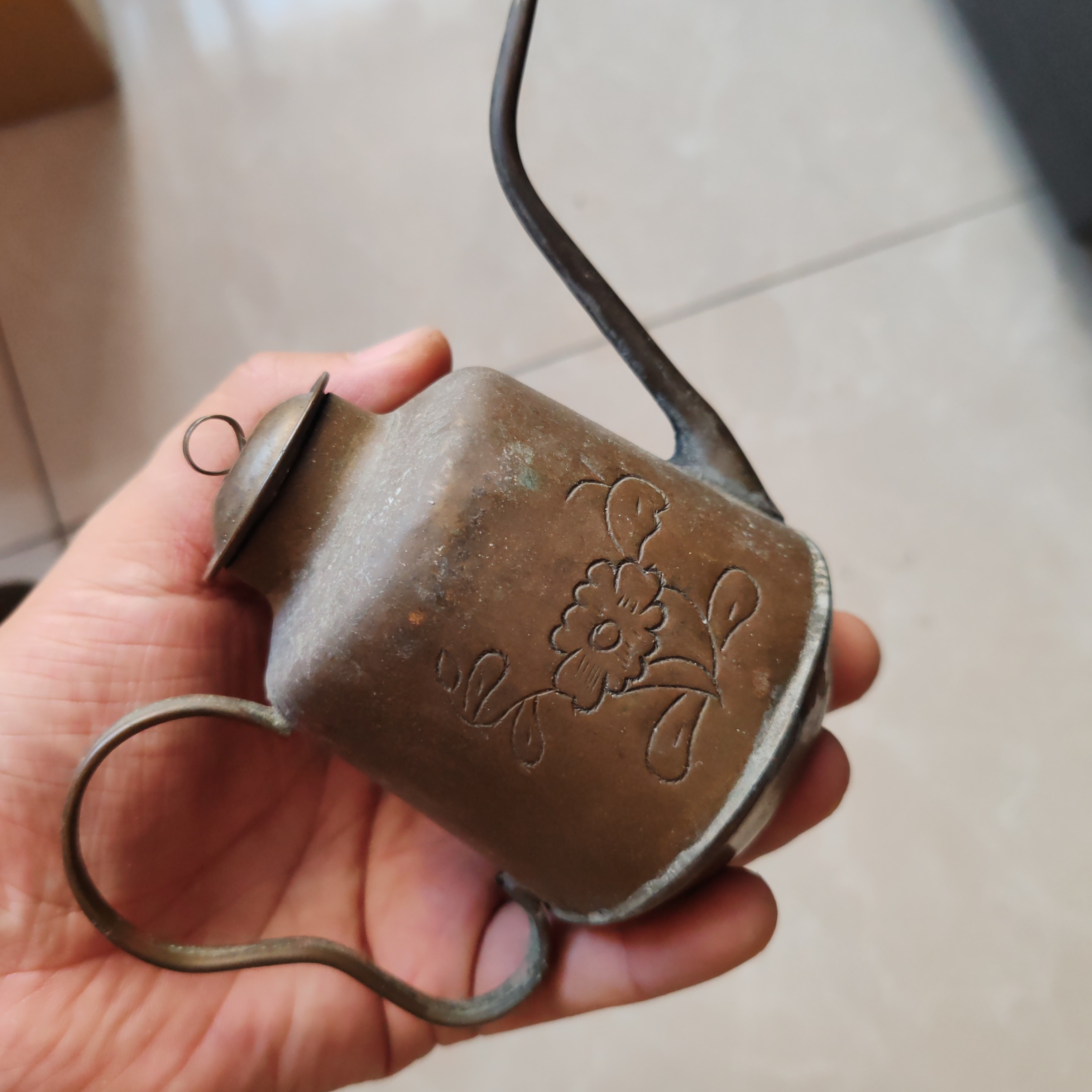 铜酒壶怀旧老物件