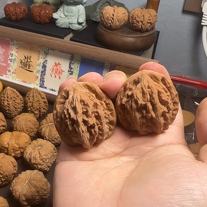 核桃40练手虎头微瑕，不退不换
