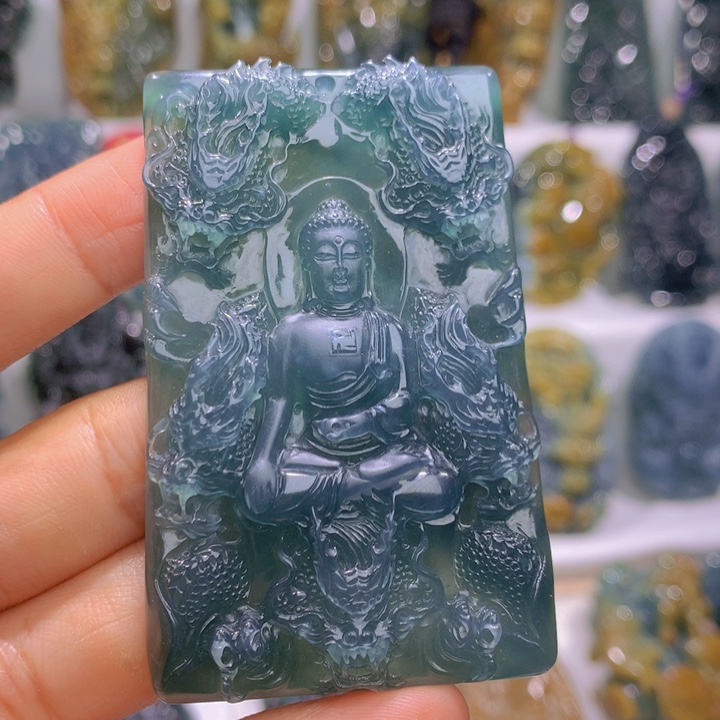 吊坠(不含链)未镶嵌翡翠天**前