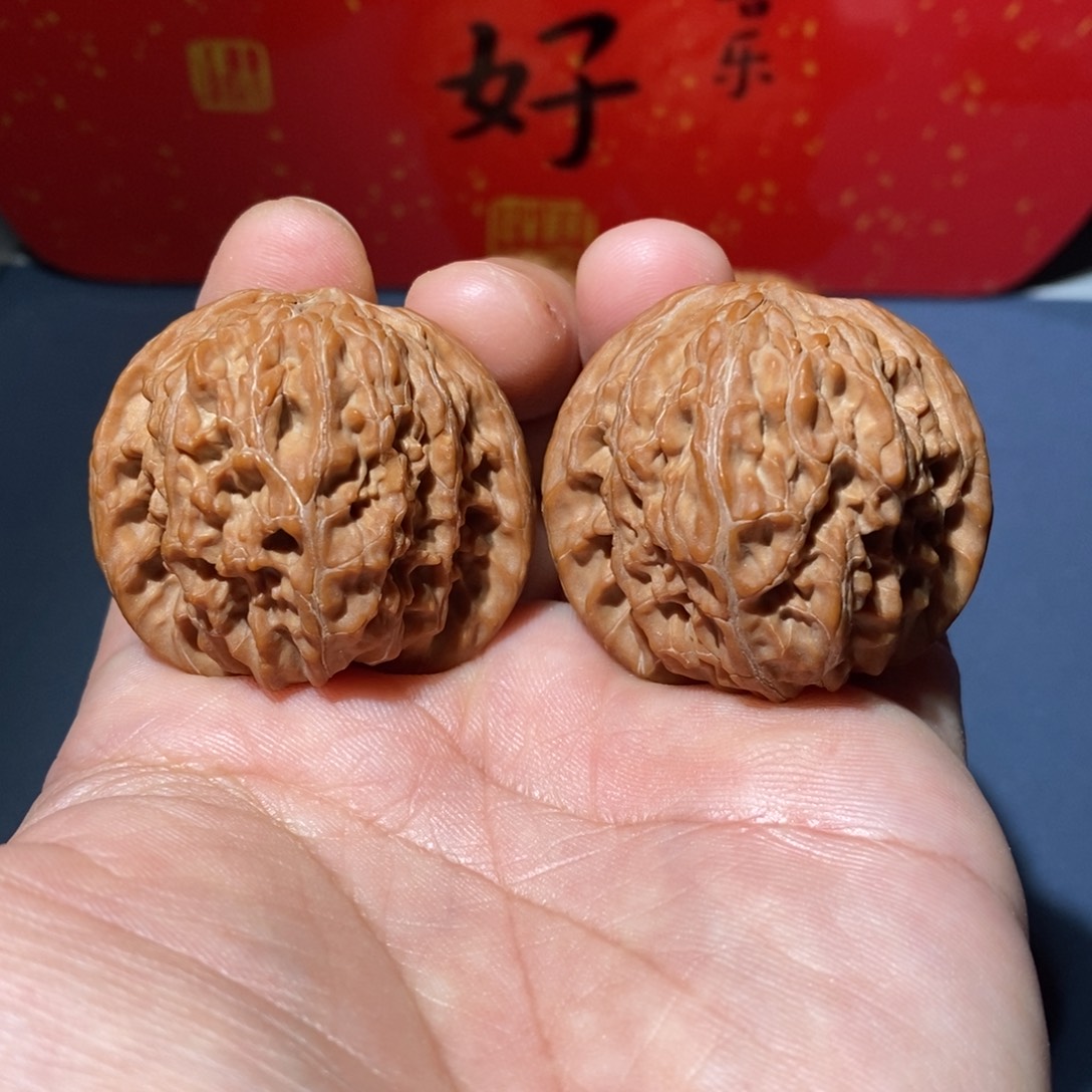 文玩核桃吊坠磨盘38