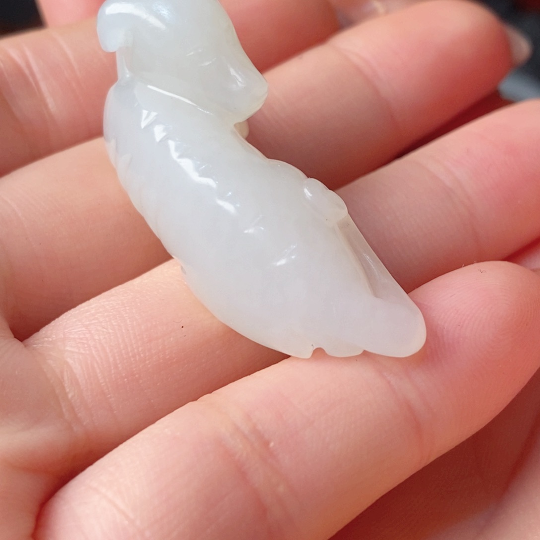 和田玉颈饰未镶嵌睽*