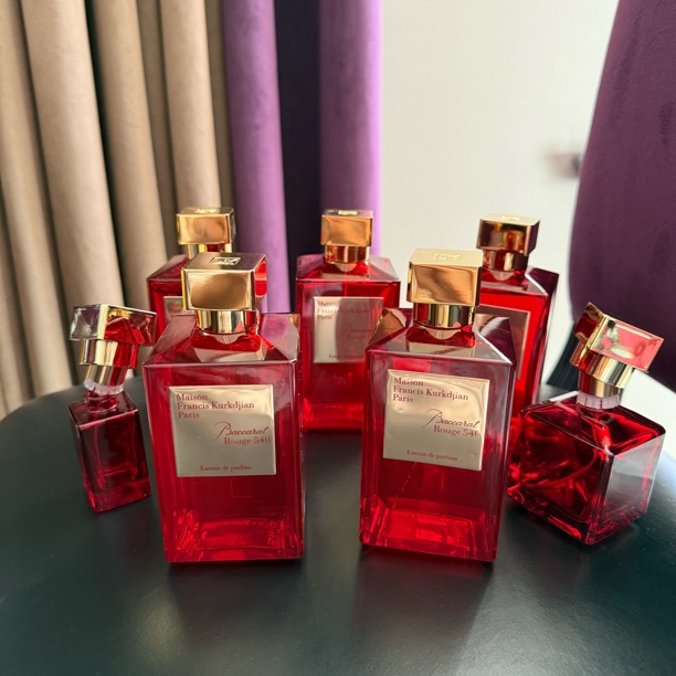 香水试香 MFK540 梵诗柯香晶红540（香精版）贵妇中性留香