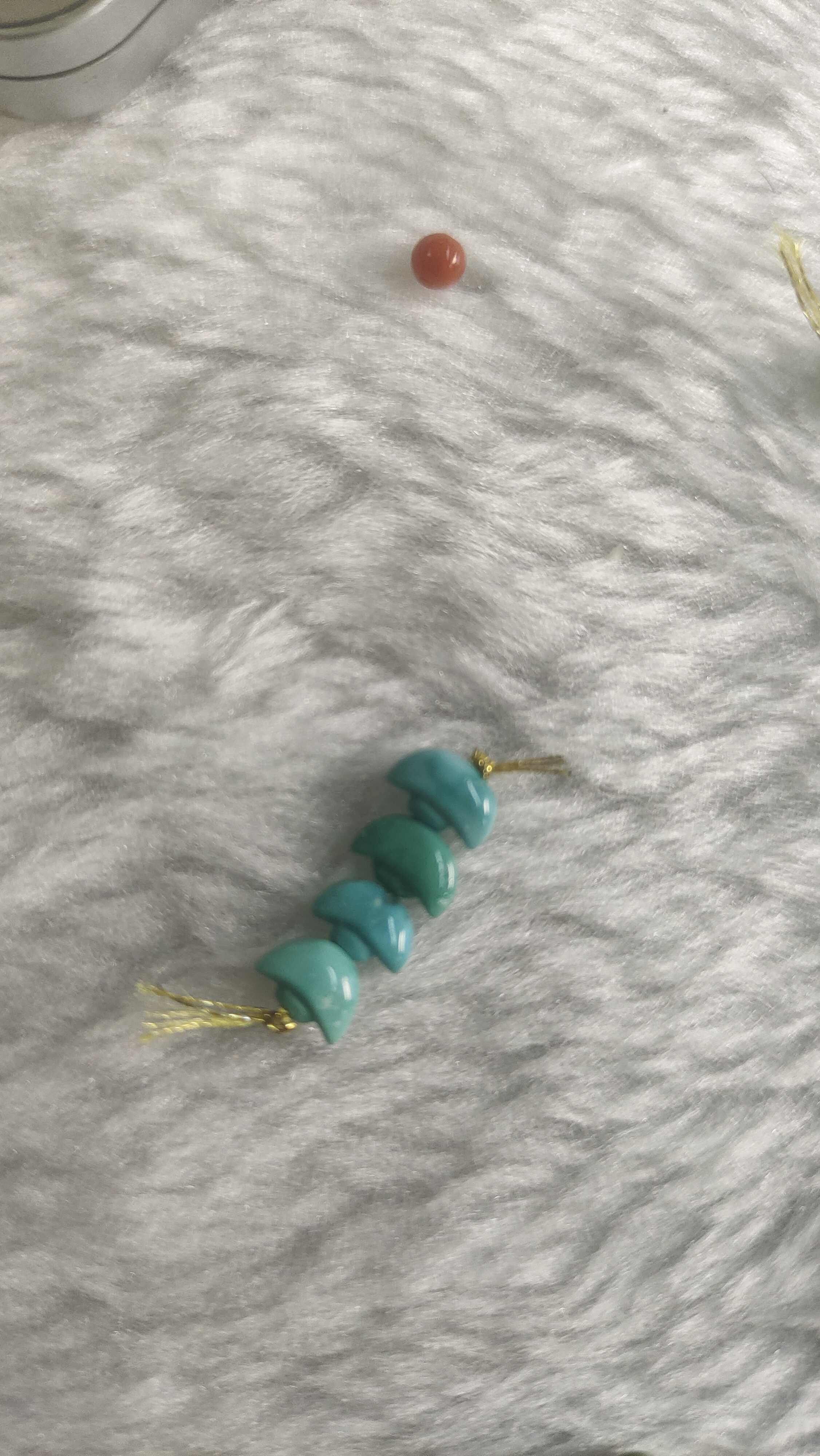 南红未镶嵌小配饰