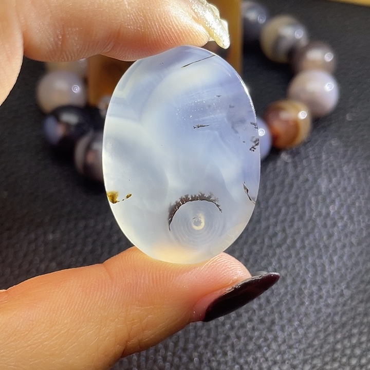 海***洋玛瑙/玉髓未镶嵌颈饰