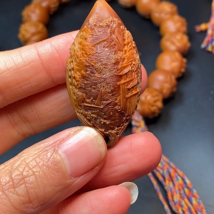 融***羊手串/手链橄榄核风景单子