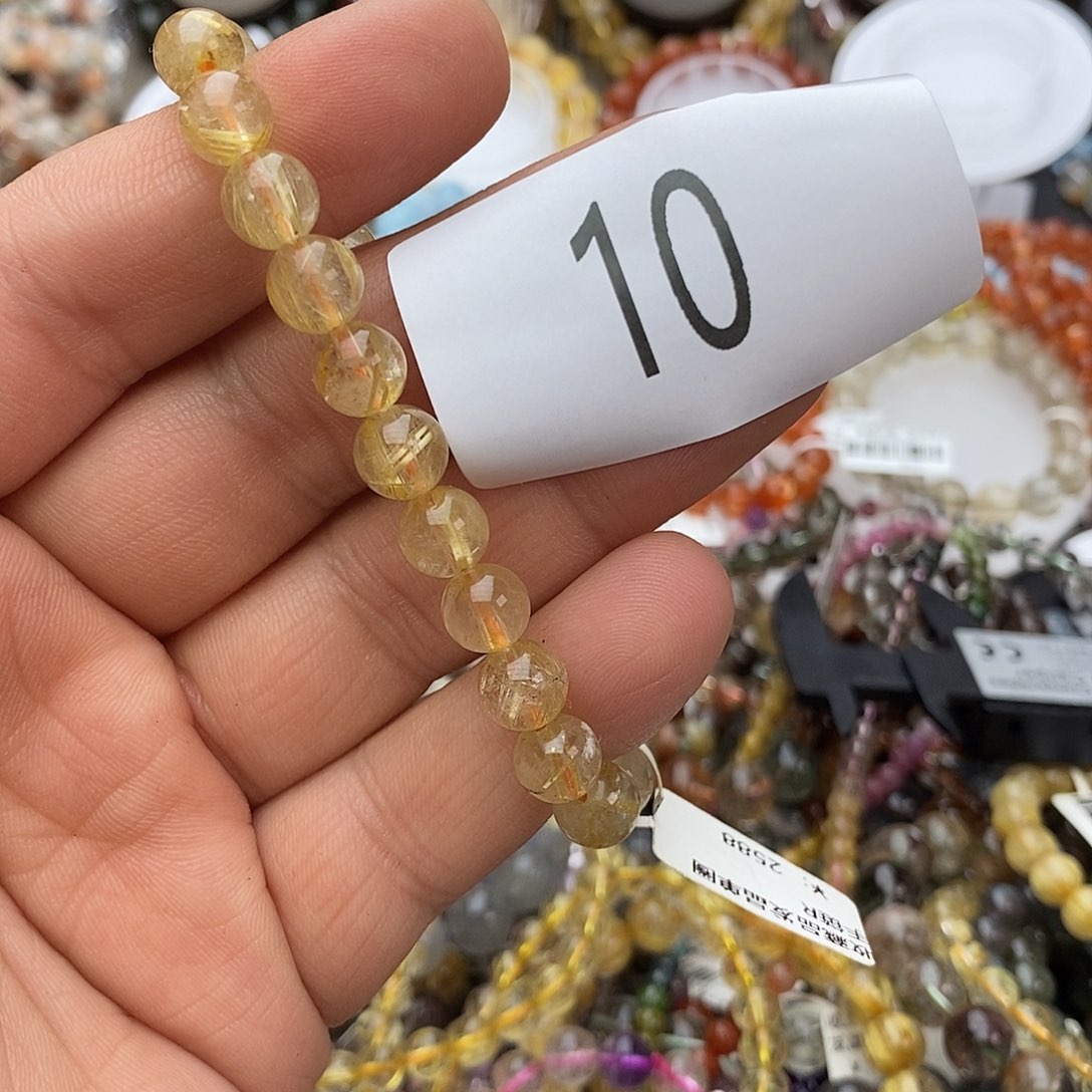 水晶手链未镶嵌手链