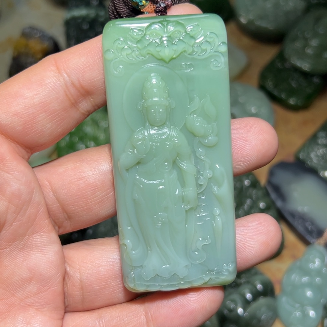 和田玉挂件未镶嵌