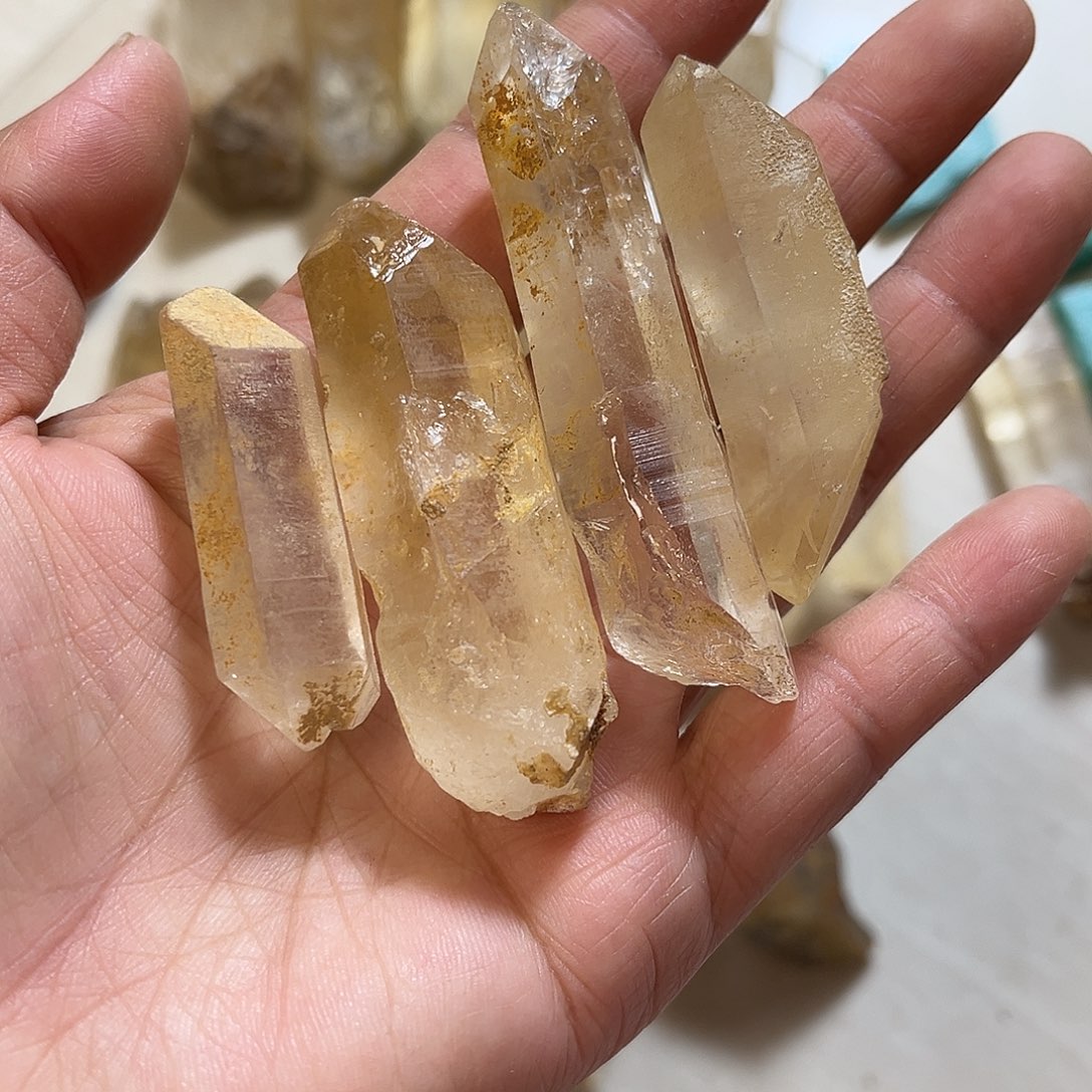 未镶嵌珠宝半成品水晶四个黄金西马