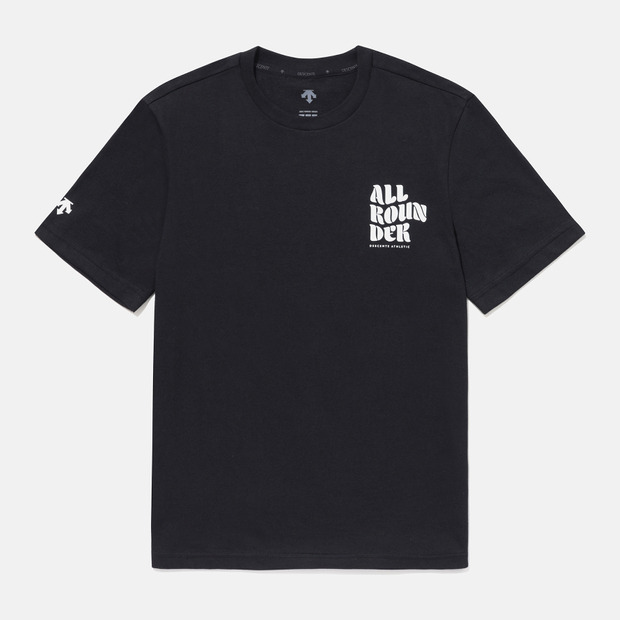 DESCENTE/迪桑特25年棉质综训设计标款速干短袖UTS75
