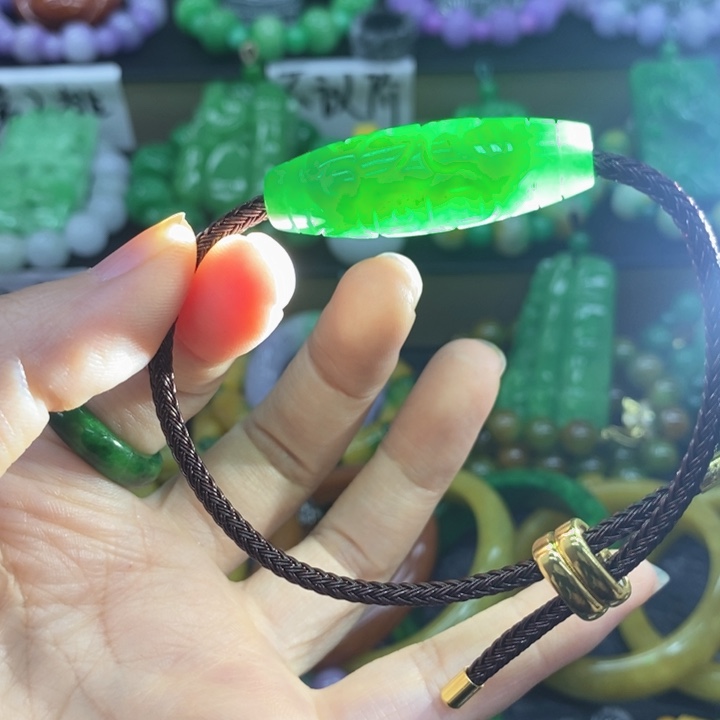 未镶嵌翡翠耳饰手链55