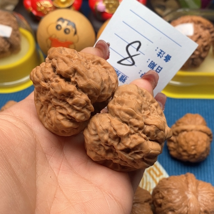 文玩核桃把件8号44蛤蟆头