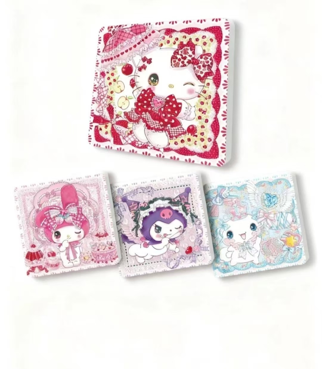 小小拆卡【巧克力+2，水果+4】 卡卡殿X三笠鸥家族陶瓷冰箱贴（代拆）