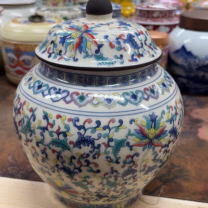 陶瓷罐密封罐茶叶罐储物罐