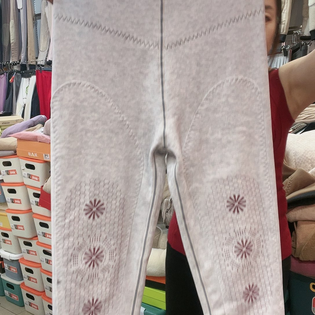 红***羽羊羔毛女732羊毛裤