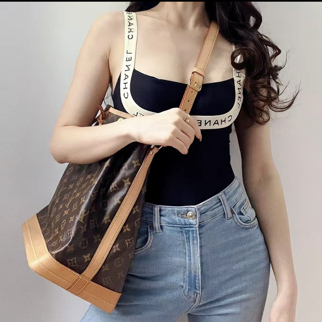 95新 LouisVuitton/路易威登 LV抽绳水桶大号972998