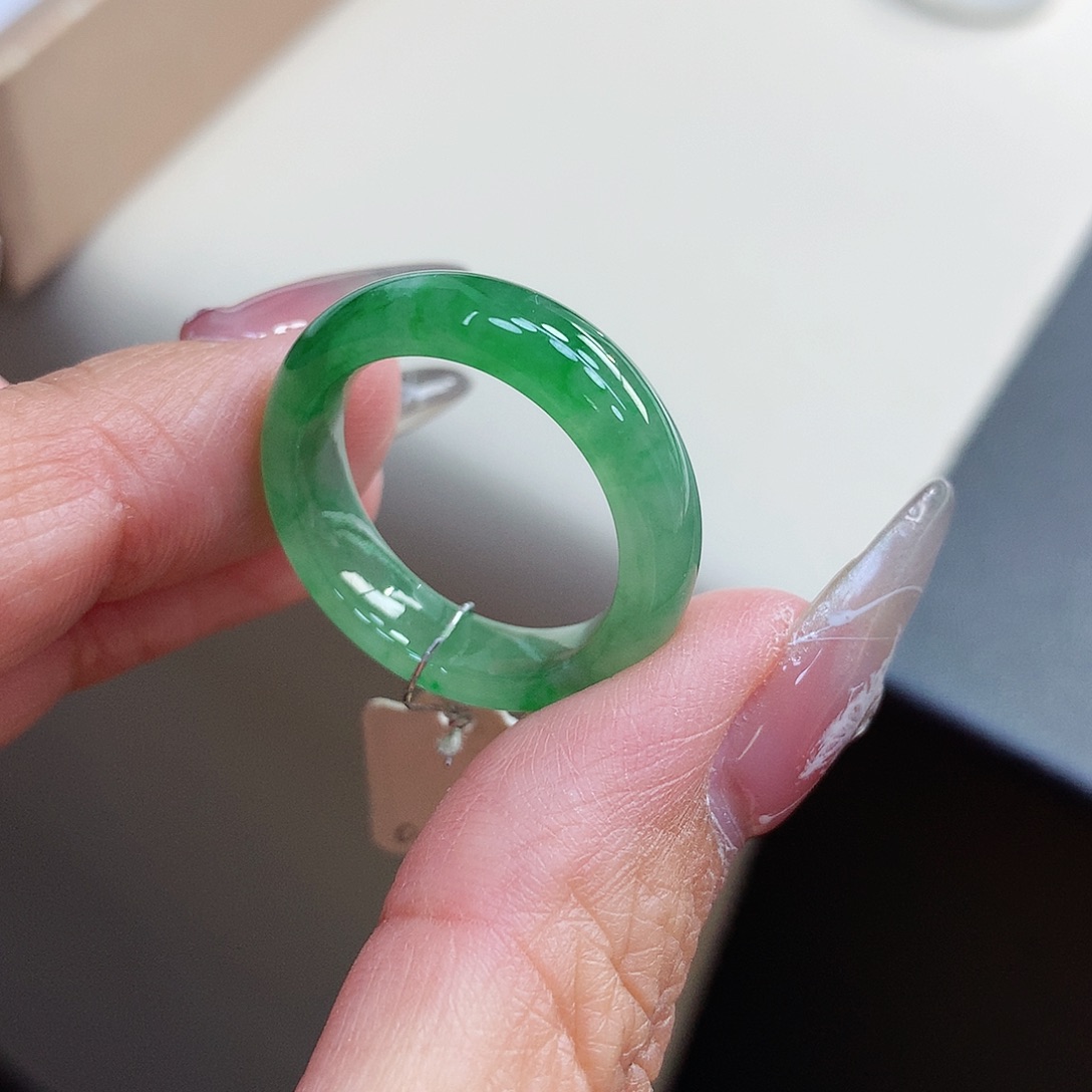 翡翠戒指未镶嵌21号