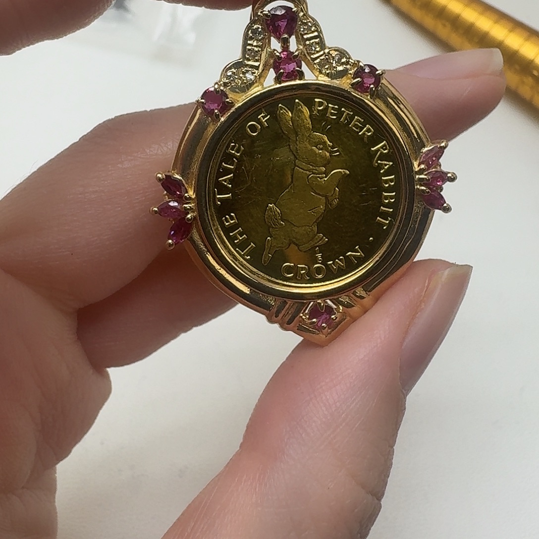 红宝石未镶嵌颈饰成品