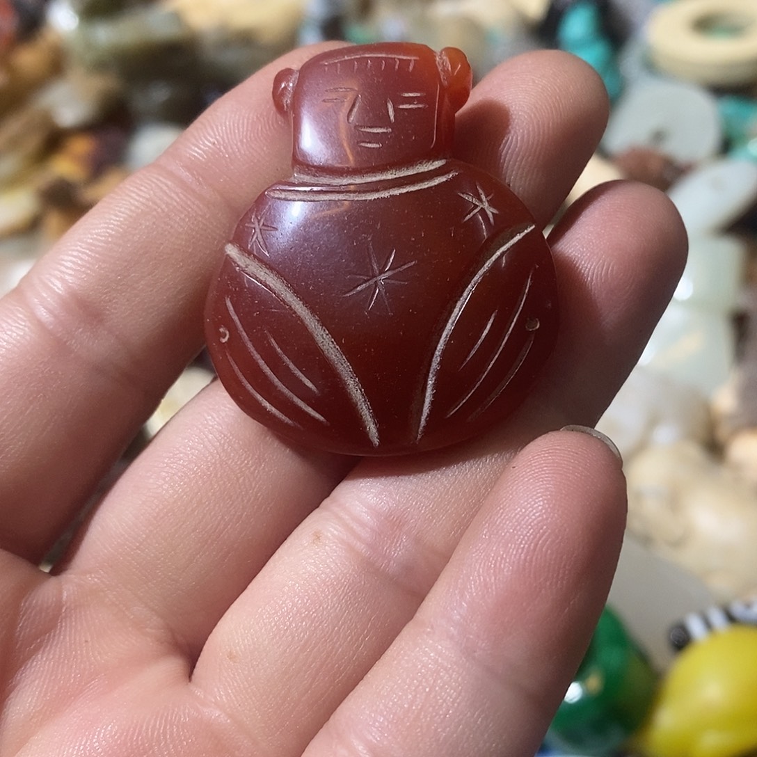 和田玉（糖玉）未镶嵌挂件