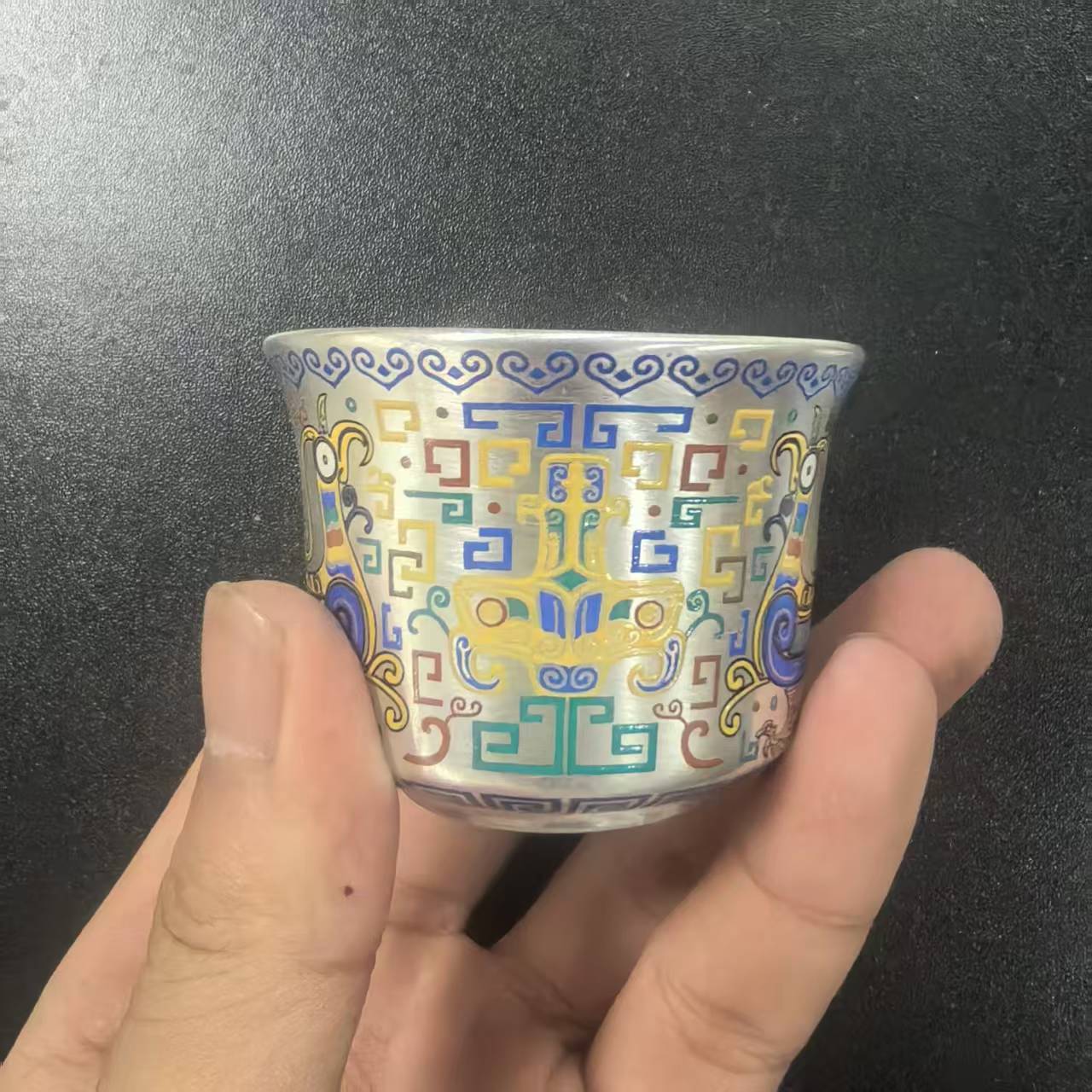 天命玄鸟999银敦煌天命玄鸟个人杯主人杯单杯B1091