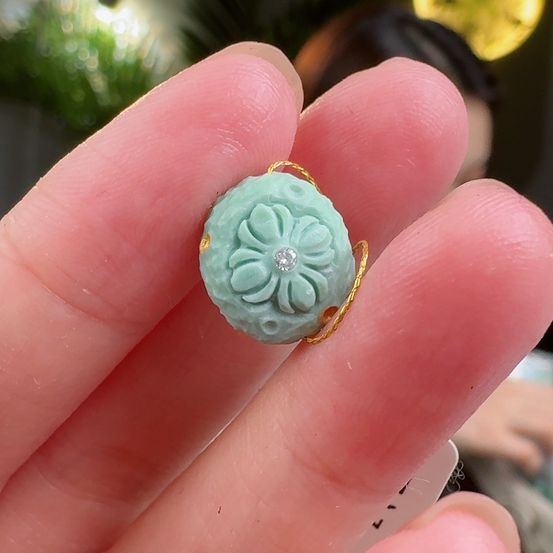 绿松石珠宝奇石未镶嵌