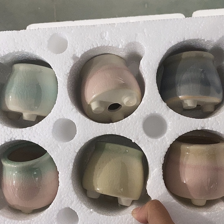 红陶【满10米包邮默认微瑕疵】6个浮力