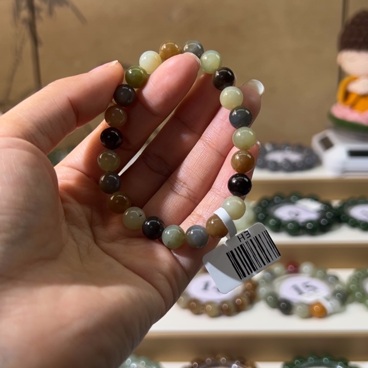 和田玉未镶嵌手串