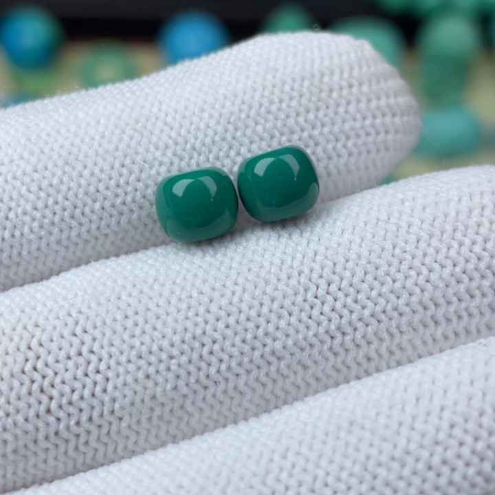 高瓷全玉华7mm老型一对福利