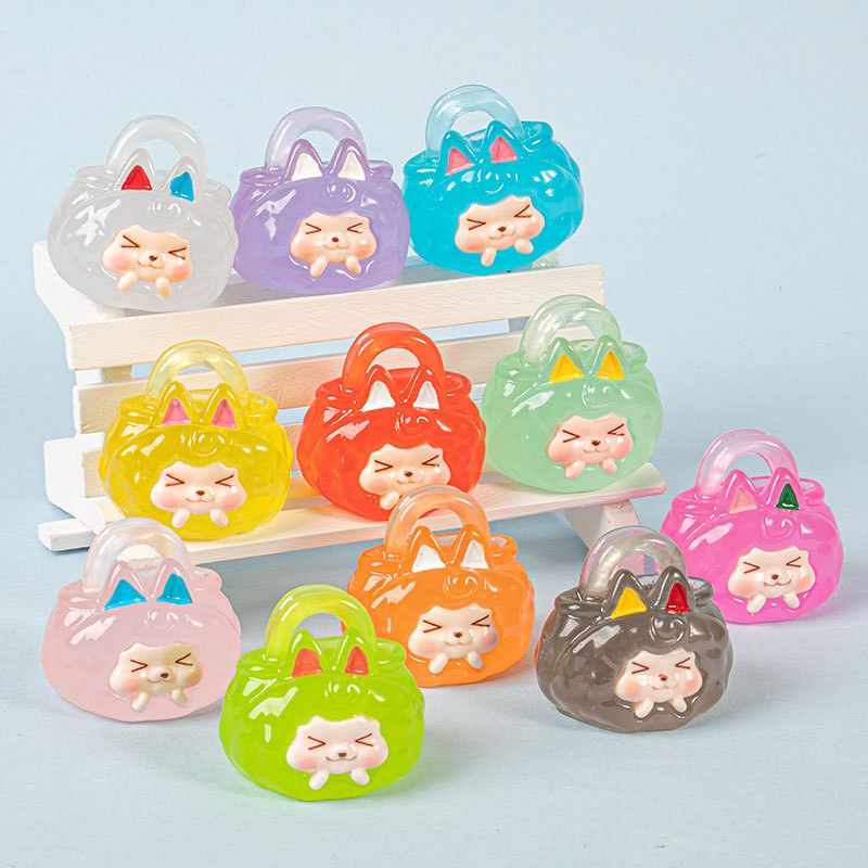 夜光冰透包包KK创意DIY摆件【许愿+对对碰+九宫格】7-1