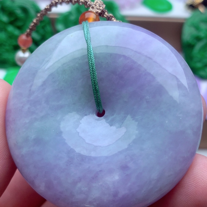 翡翠未镶嵌毛衣链