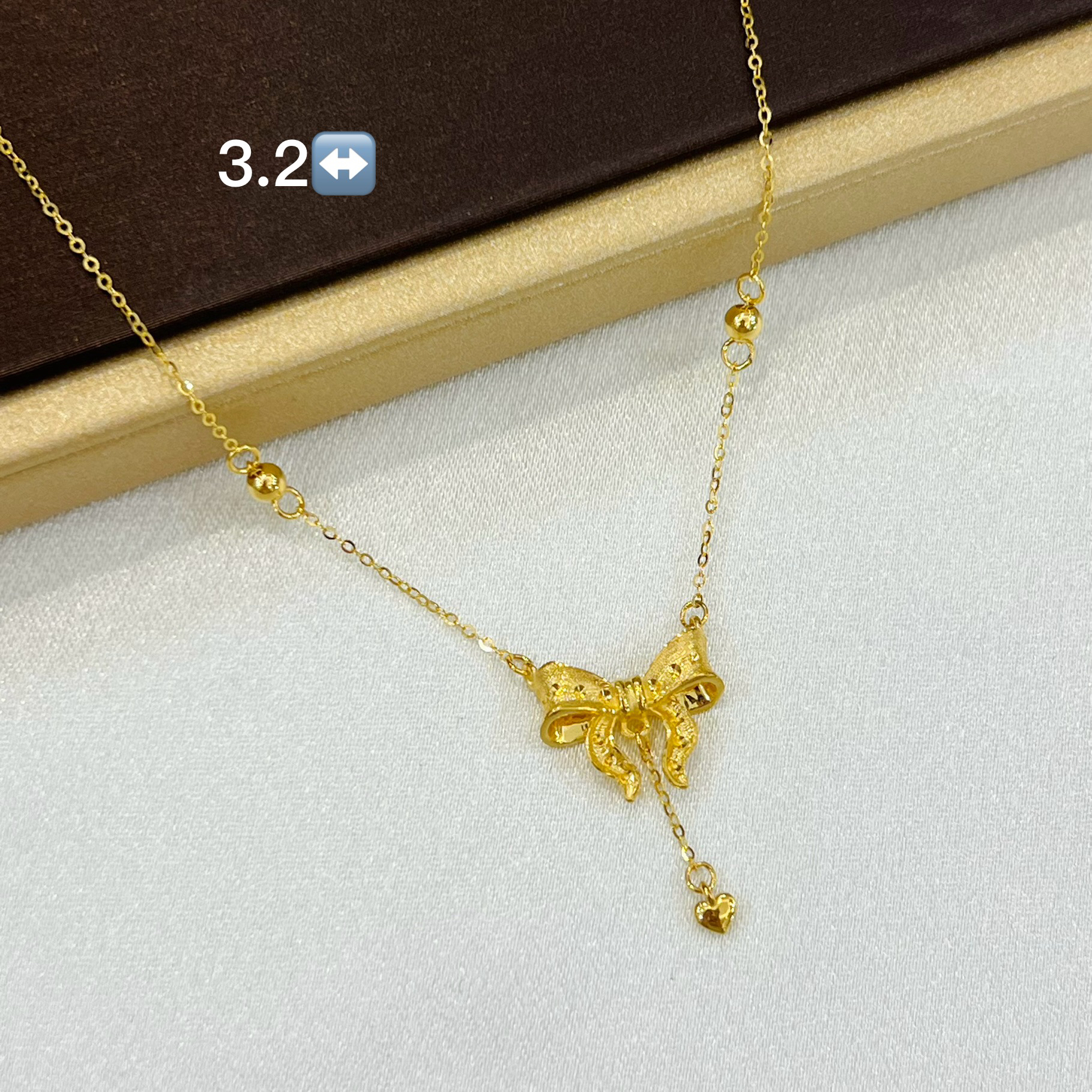 足金999在逃公主项链流苏爱心吊坠锁骨链轻奢小众