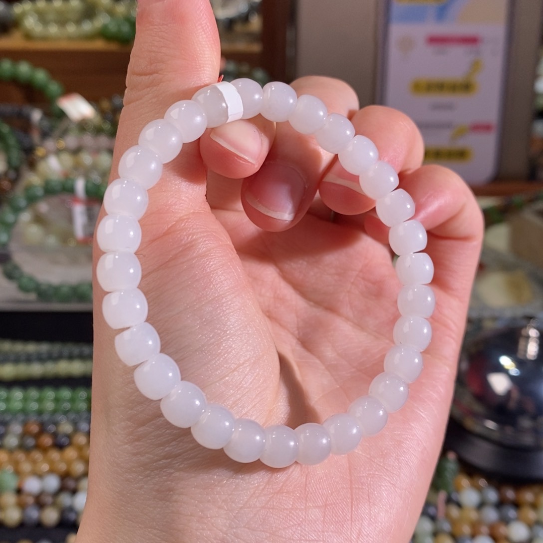 和田玉手链未镶嵌