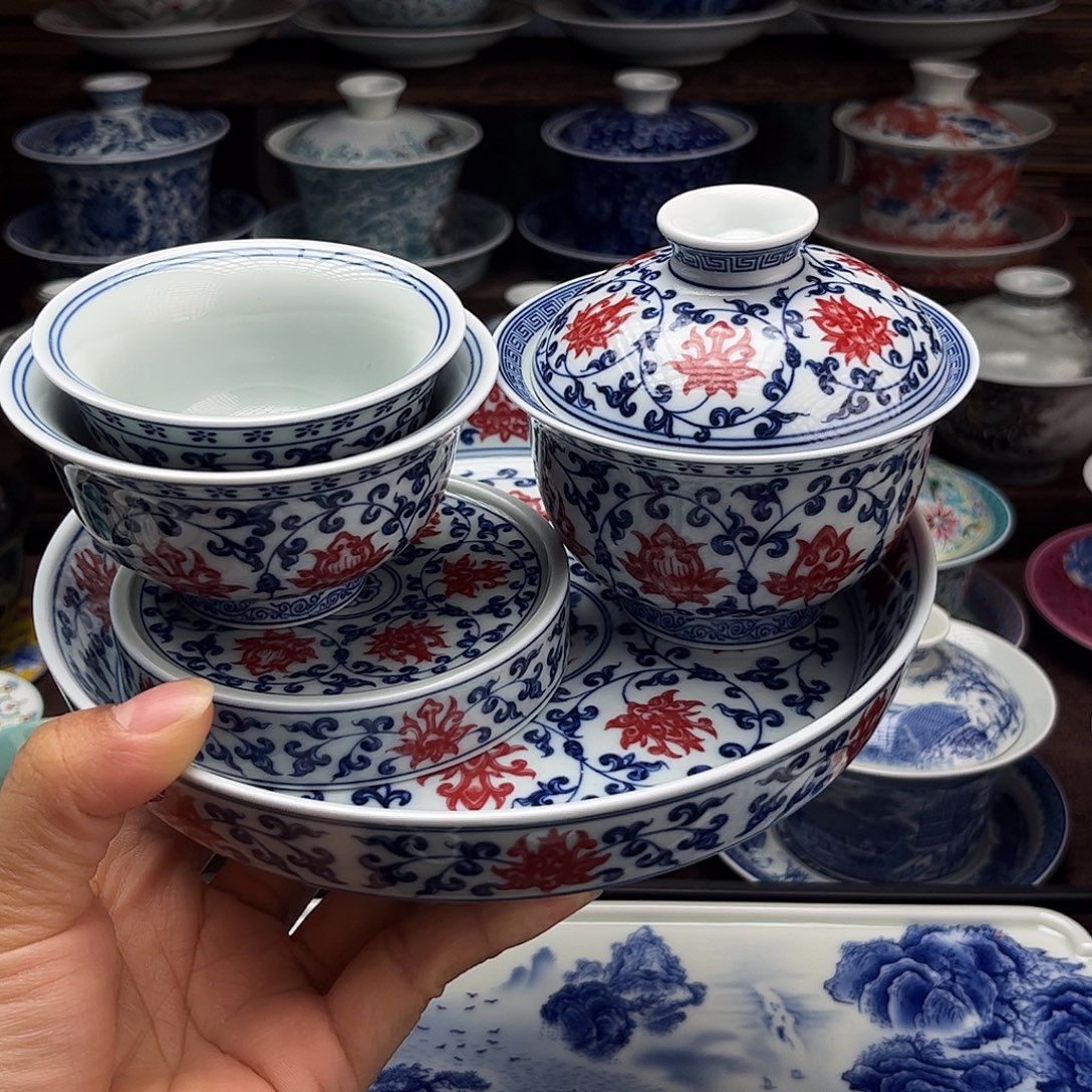 景德镇陶瓷五件套