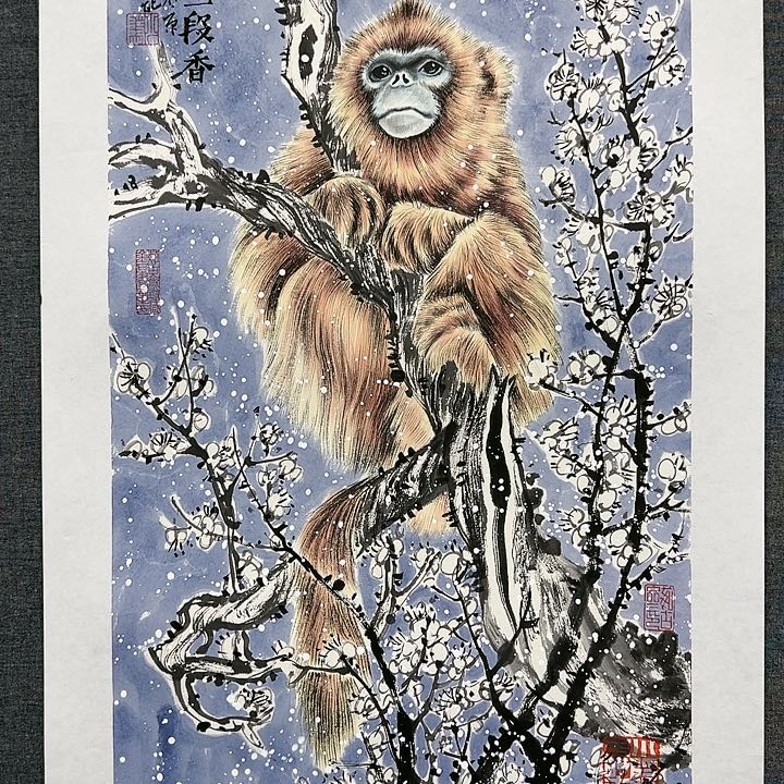 国画书画作品多次