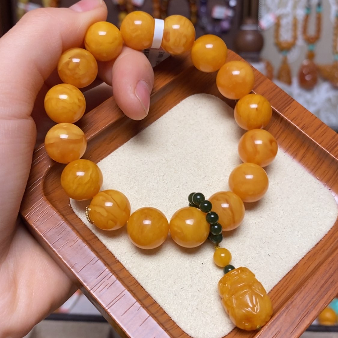 【闪购商品】手链蜜蜡未镶嵌手串