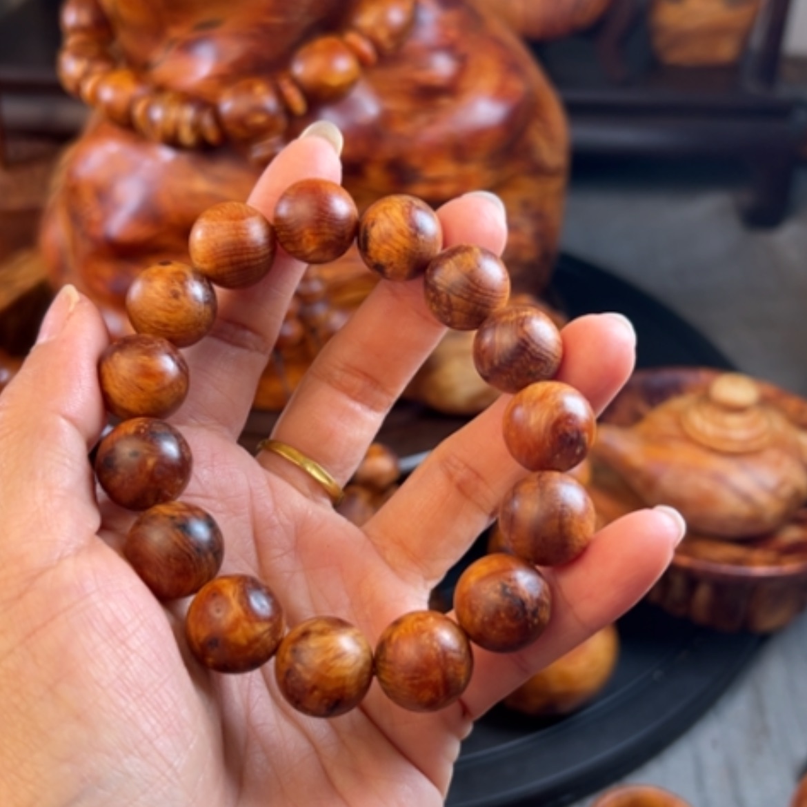 【闪购商品】松木（琥珀木）手串/手链福利不退货