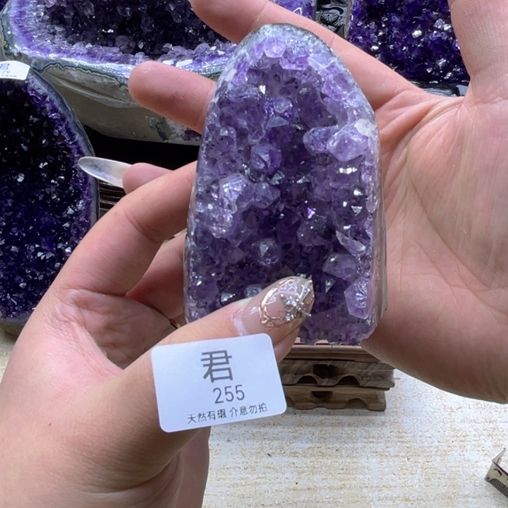 未镶嵌珠宝半成品紫晶