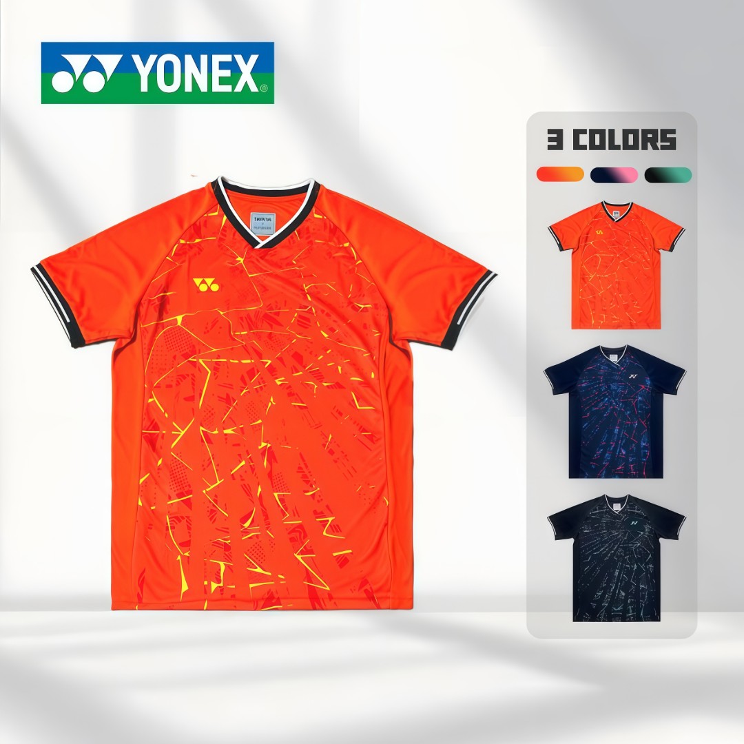 YONEX/尤尼克斯羽毛球服男女同款比赛训练短袖运动T恤-2919