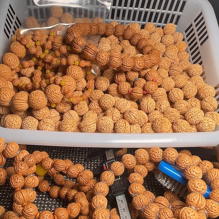 手串桃核谭**曲桃核散籽和桃核手串