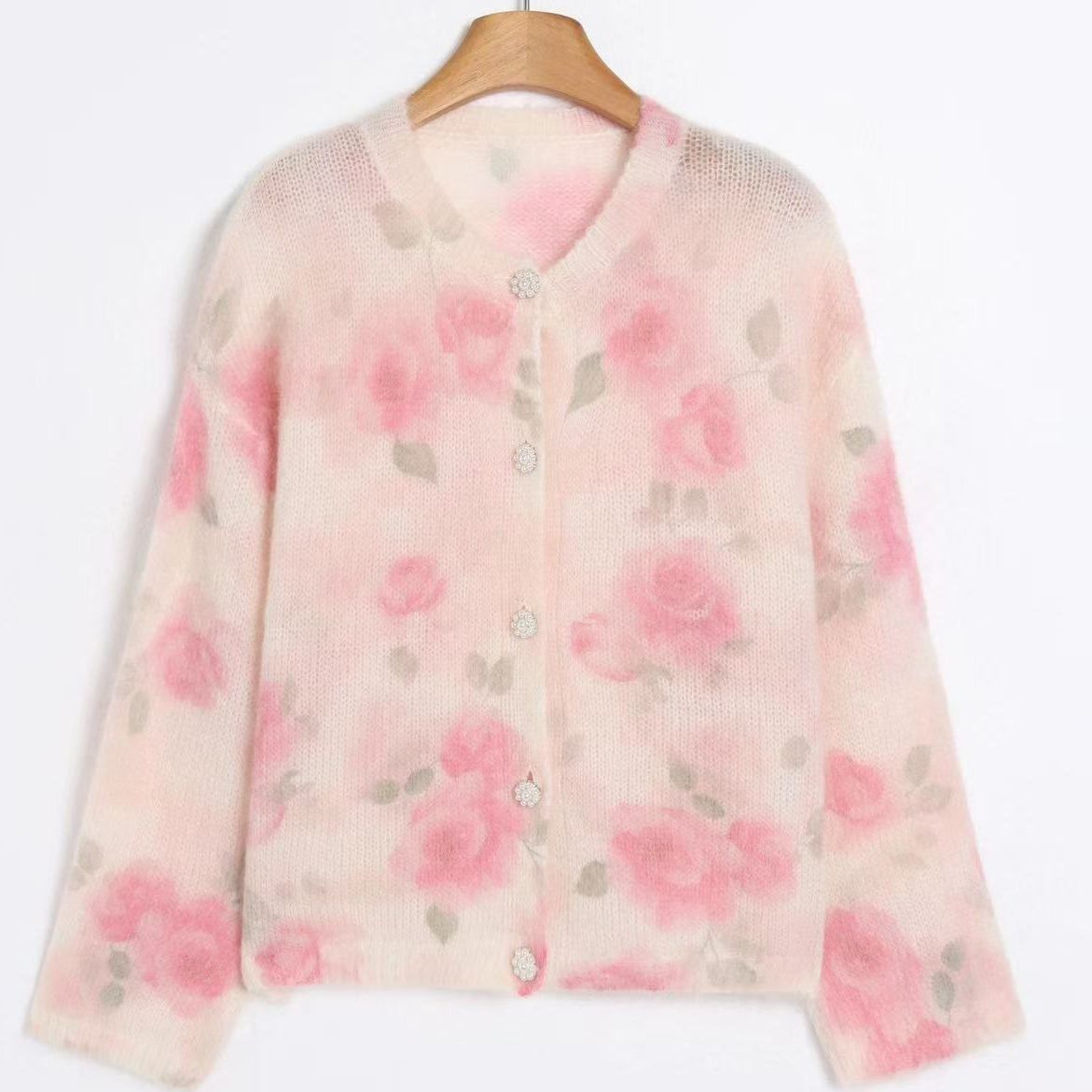 【象姐定制】【轻熟天菜】小粉花毛衣预CDX5MY6722C百搭时尚秋