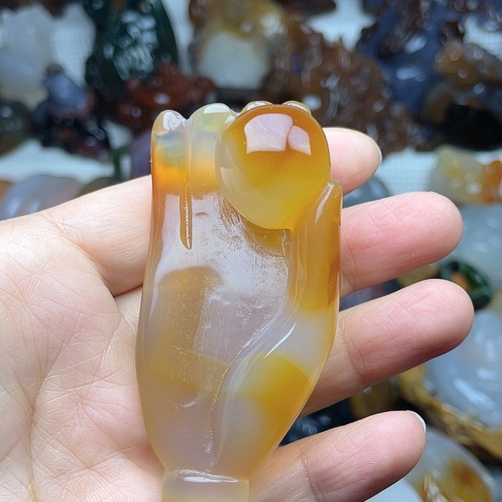 玛瑙/玉髓饰品未镶嵌