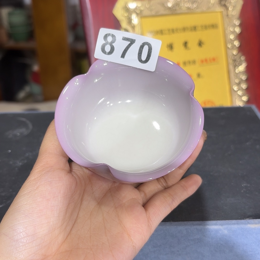 龙泉云间青瓷小米茶器
