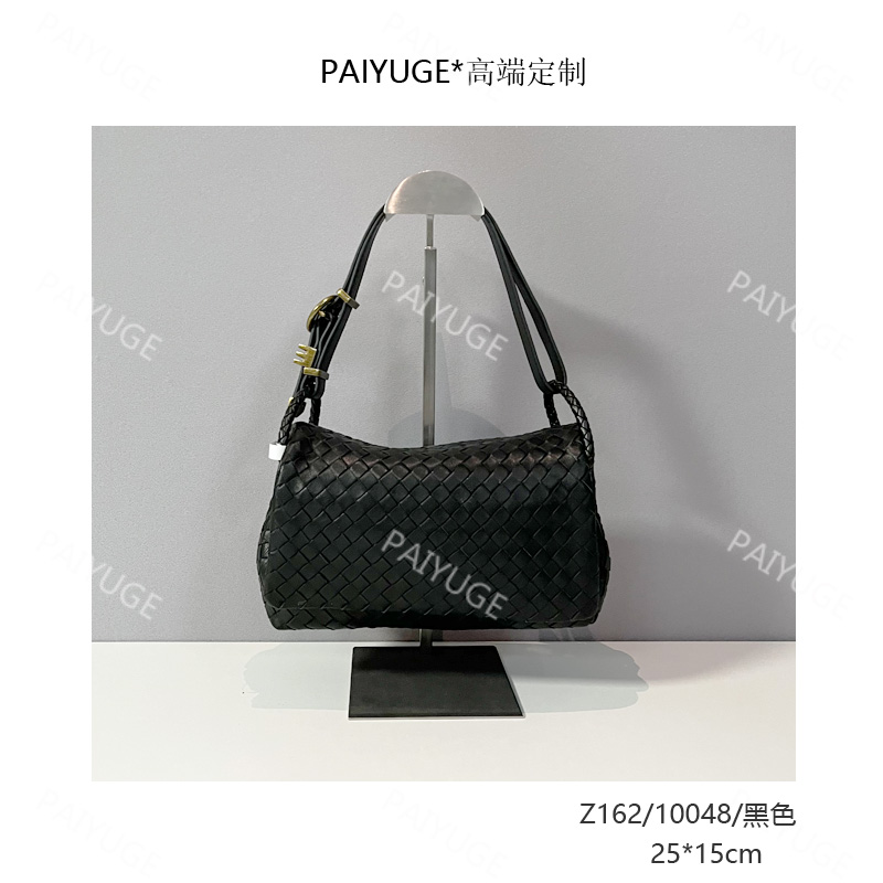 Z162/10048/黑色 Paiyuge高端订制女士单肩斜挎手提包1614