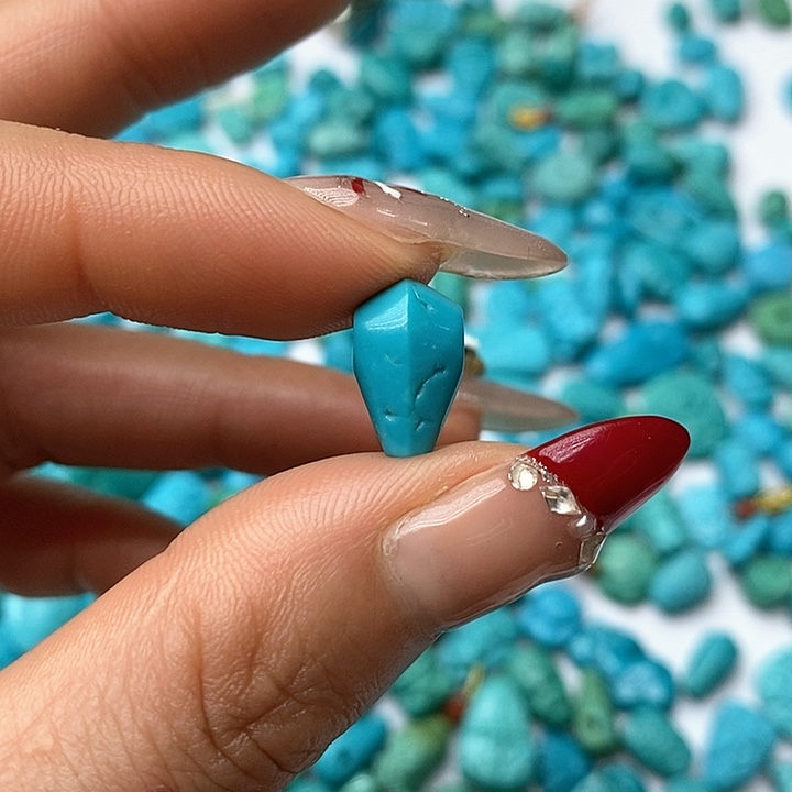 绿松石珠宝奇石未镶嵌