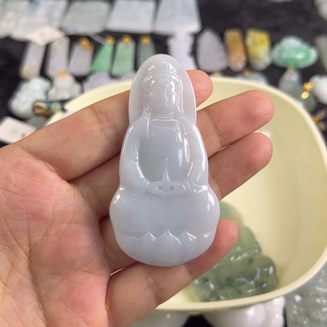 強***哥吊坠(不含链)未镶嵌翡翠