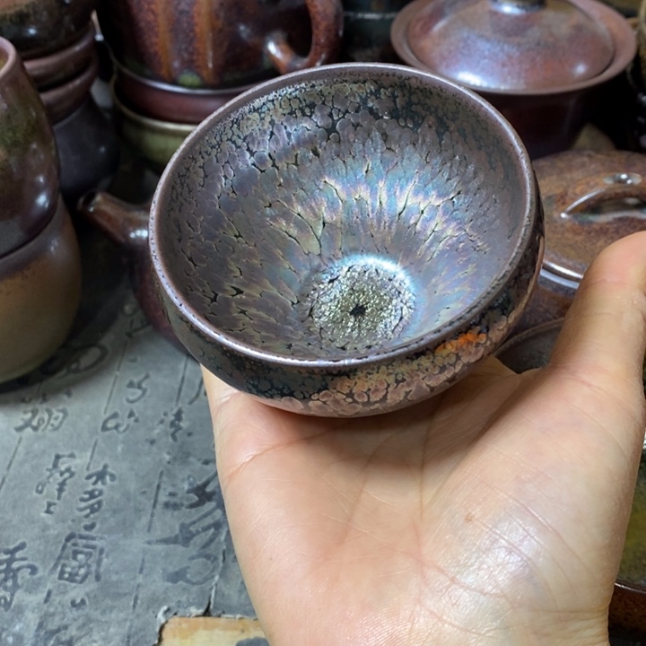 茶盏建阳建盏微瑕钵钵