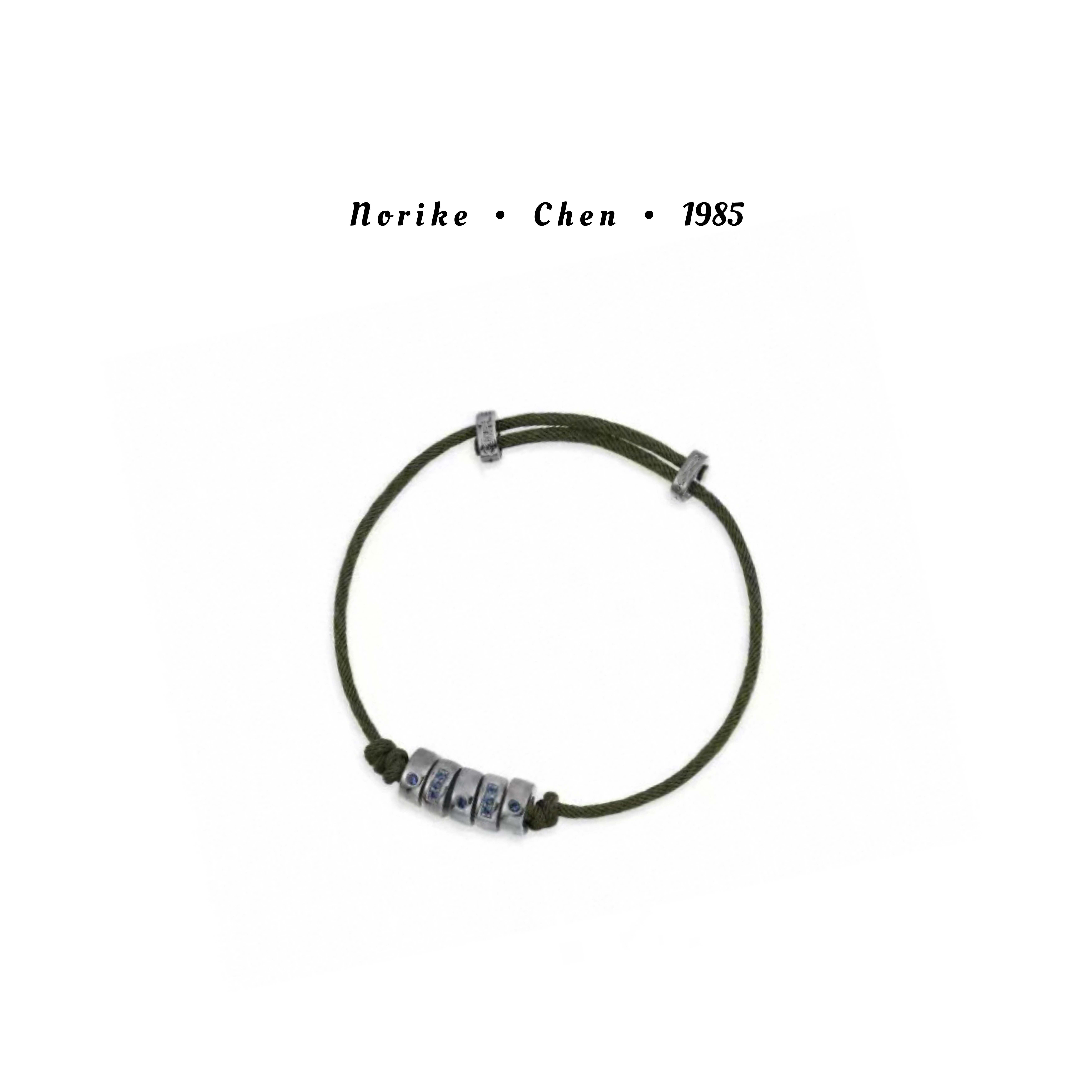 合金手链 摩斯密码尼龙手链手绳AM121021